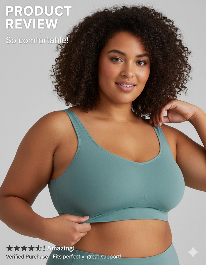 Barely-There Seamless Wireless Bra