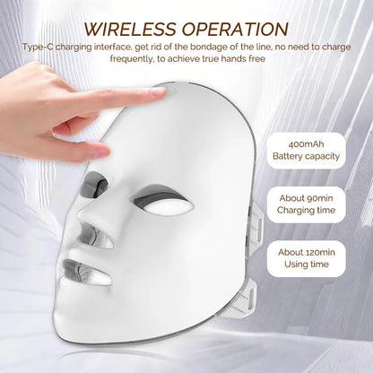 MyoGlow Wireless LED Facial Mask