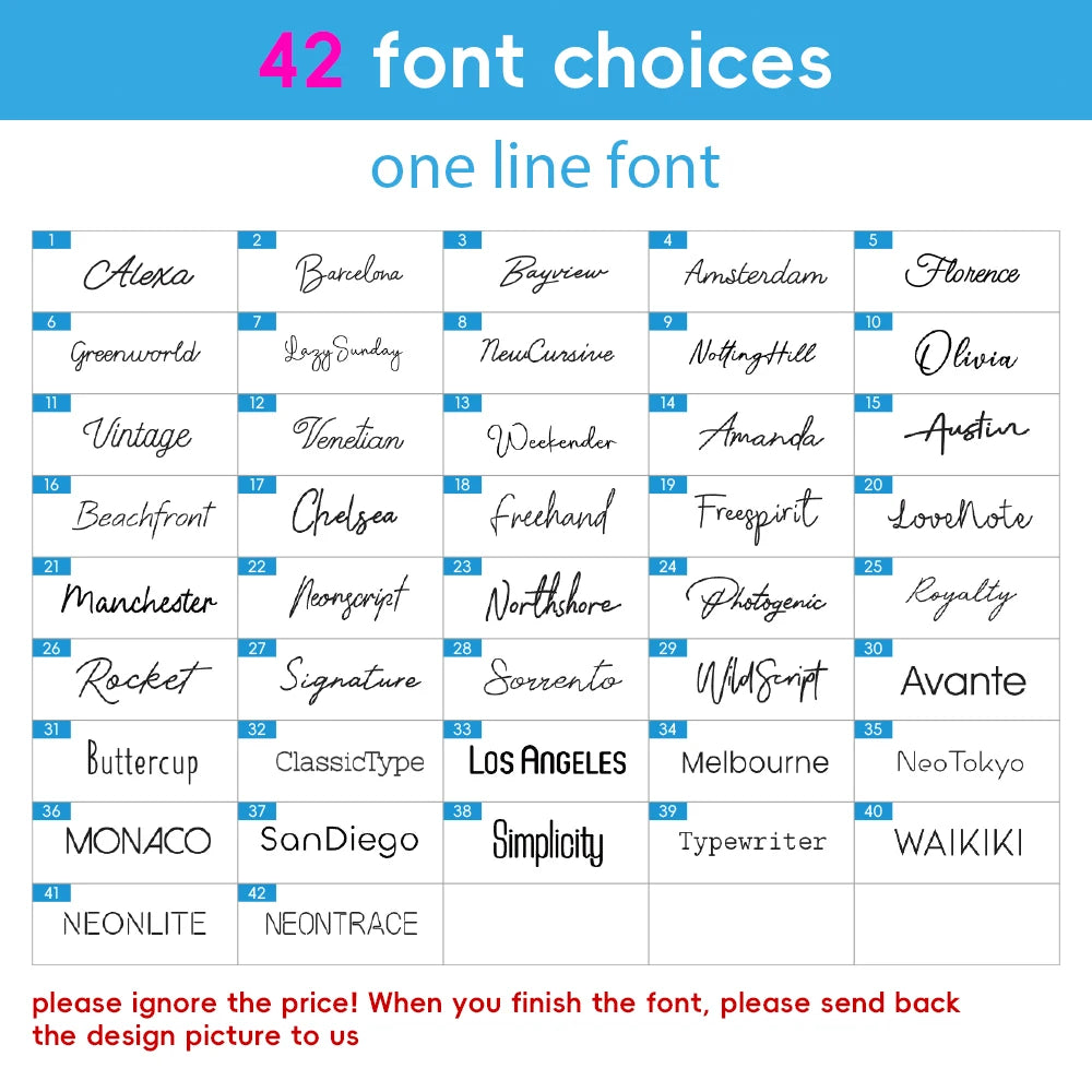 Custom Personal LED Neon Lights Sign