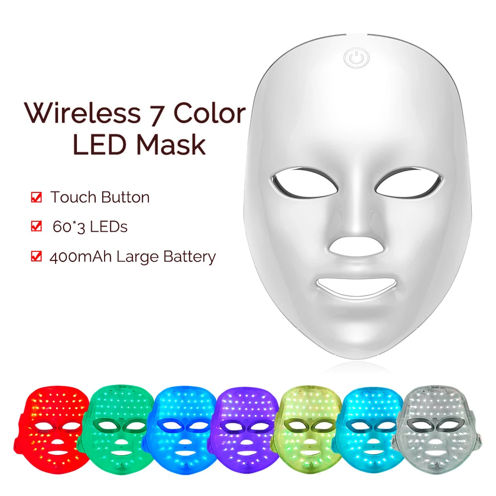 MyoGlow Wireless LED Facial Mask