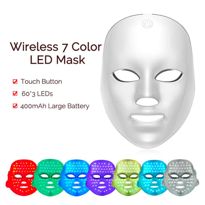 MyoGlow Wireless LED Facial Mask