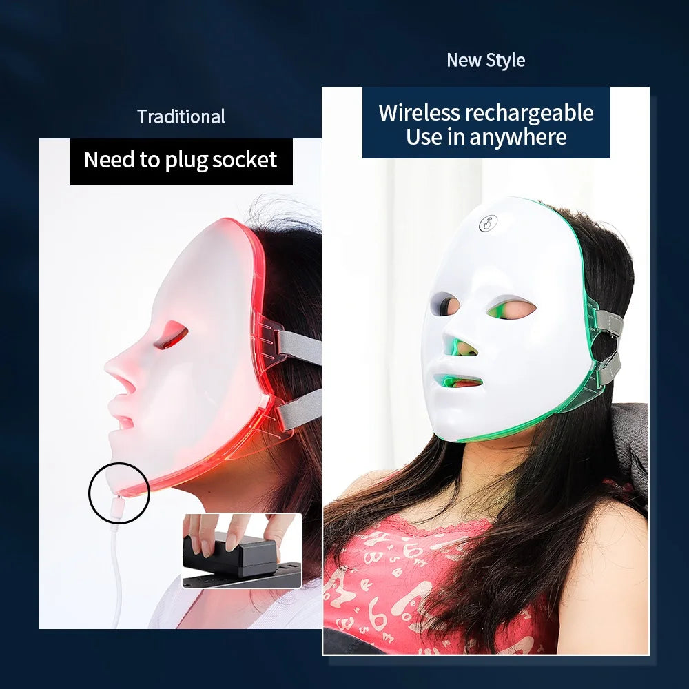MyoGlow Wireless LED Facial Mask