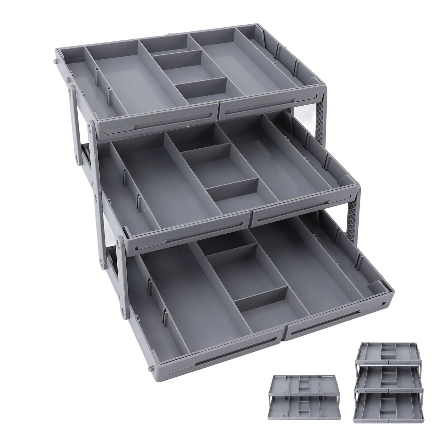 Smart Drawer Jewelry Organizer Tray Set
