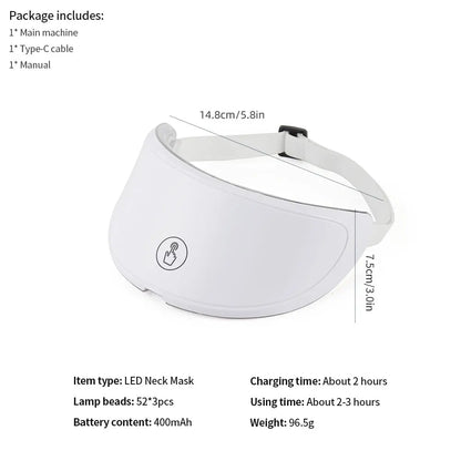 MyoGlow Wireless LED Facial Mask