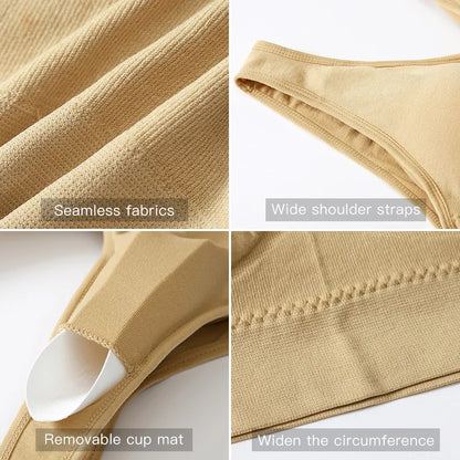 Barely-There Seamless Wireless Bra