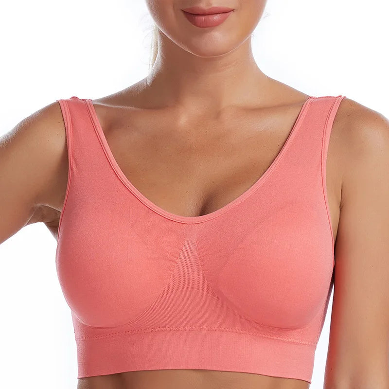 Barely-There Seamless Wireless Bra